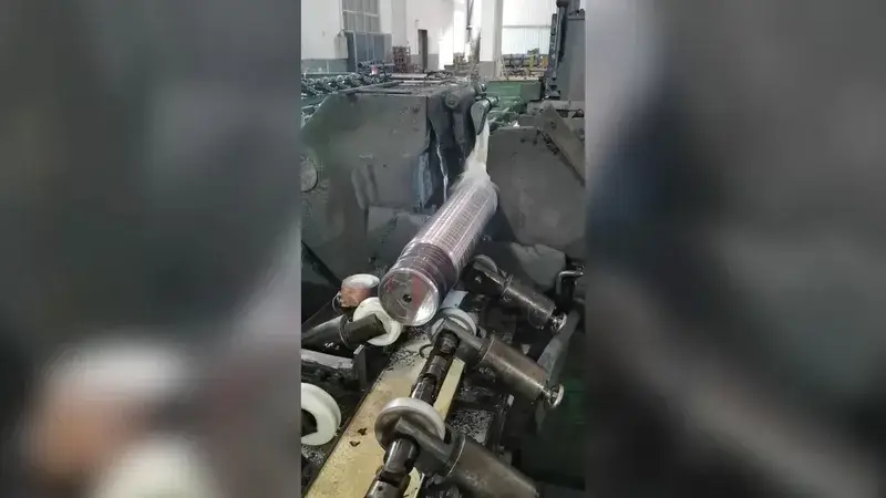 Rectificado de barras de acero de gran diámetro